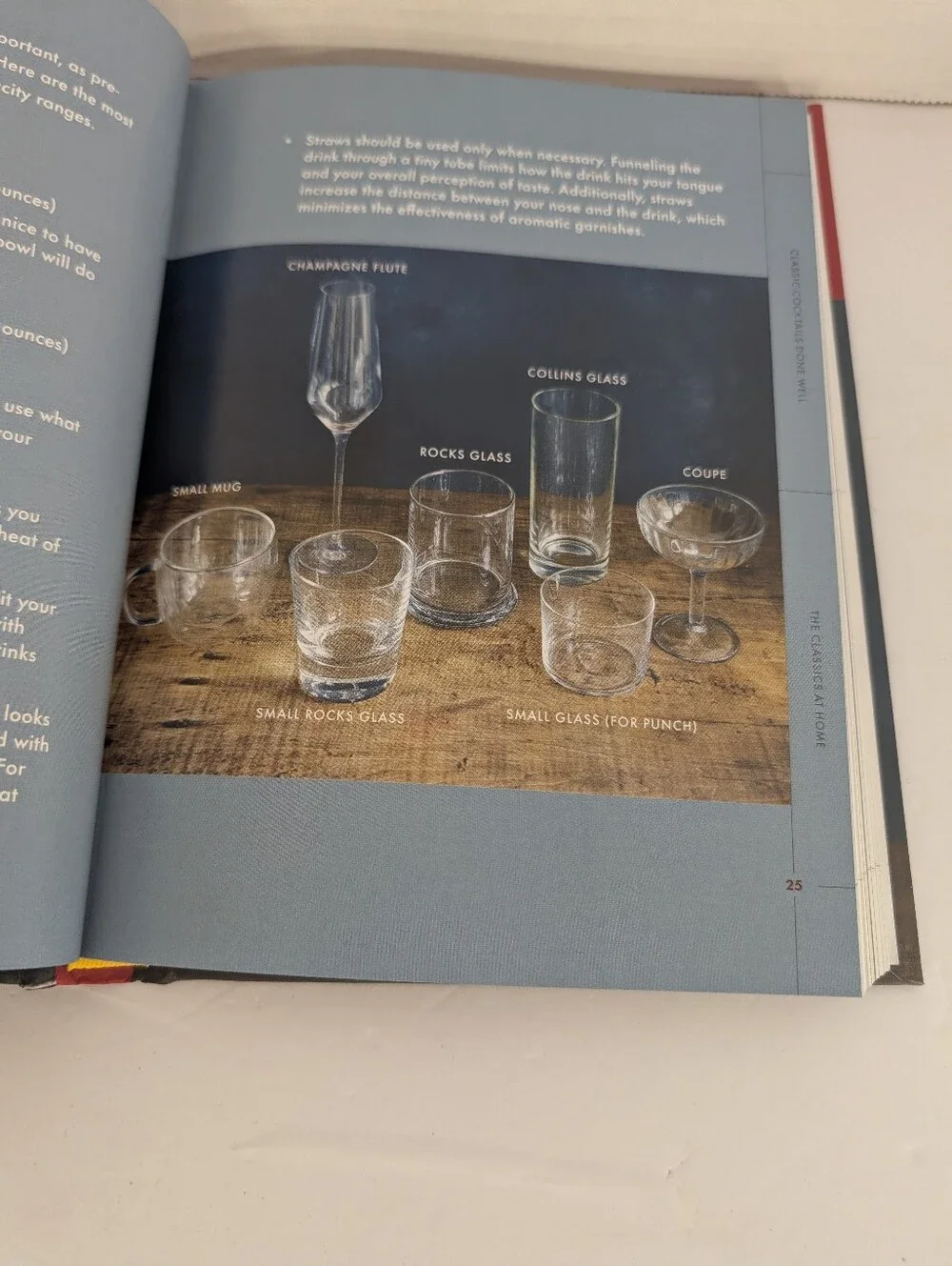Classic Cocktails Done Well - Cocktail Recipe Book (Red & Teal Cover)